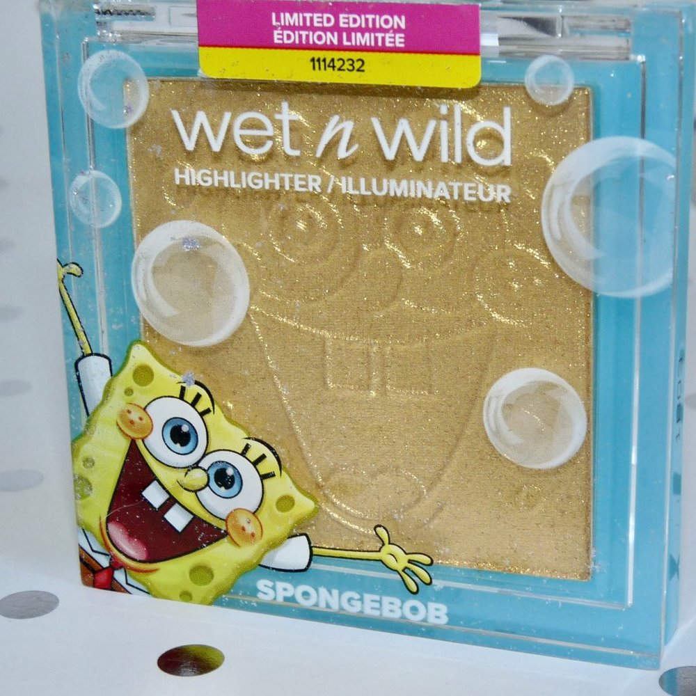 Wet n Wild x Spongebob Makeup Highlighter Illuminator Pressed Powder - Picture 9 of 16